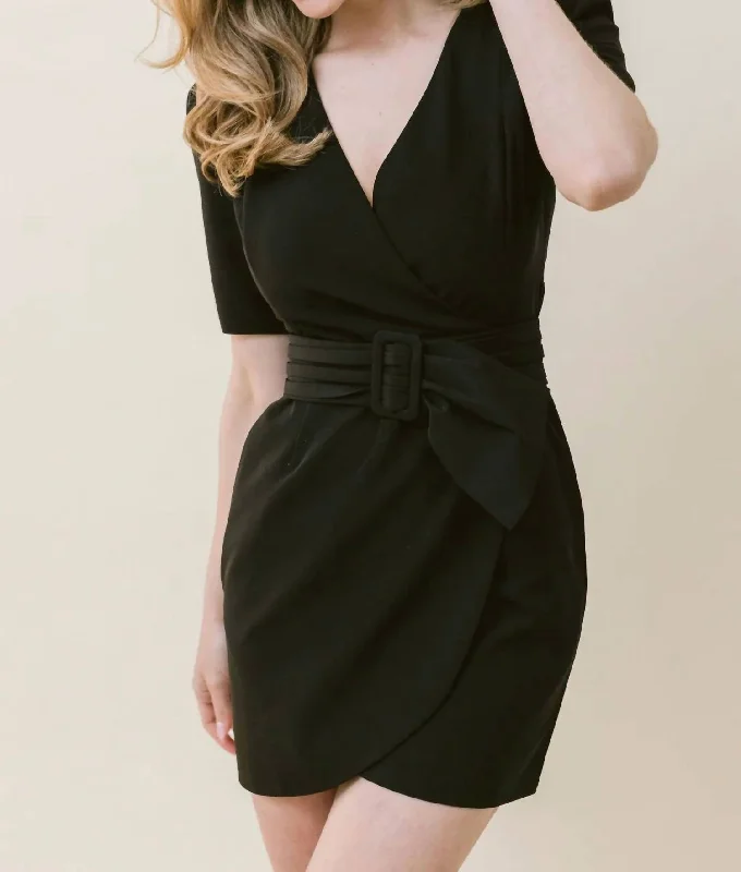 Mill Mini Dress In Black