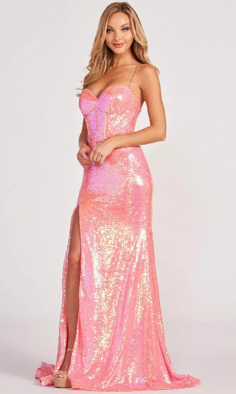 Colette for Mon Cheri CL2054 - Sequined Sweetheart Evening Dress