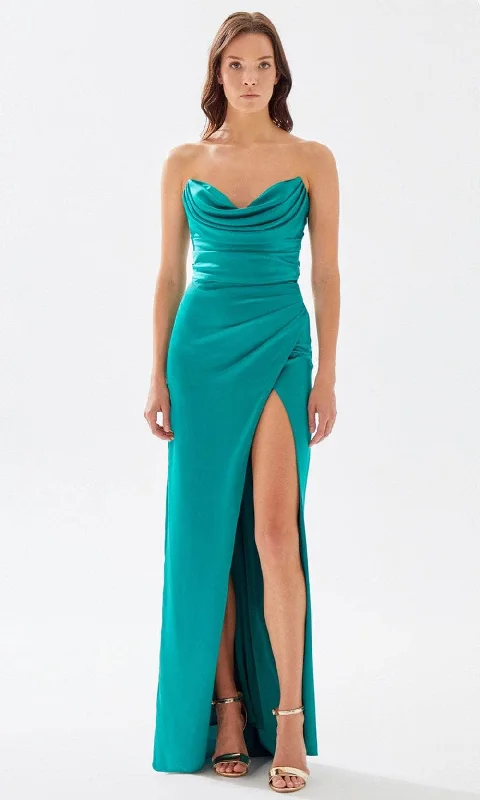 Tarik Ediz 52020 - Draped Sweetheart Prom Dress