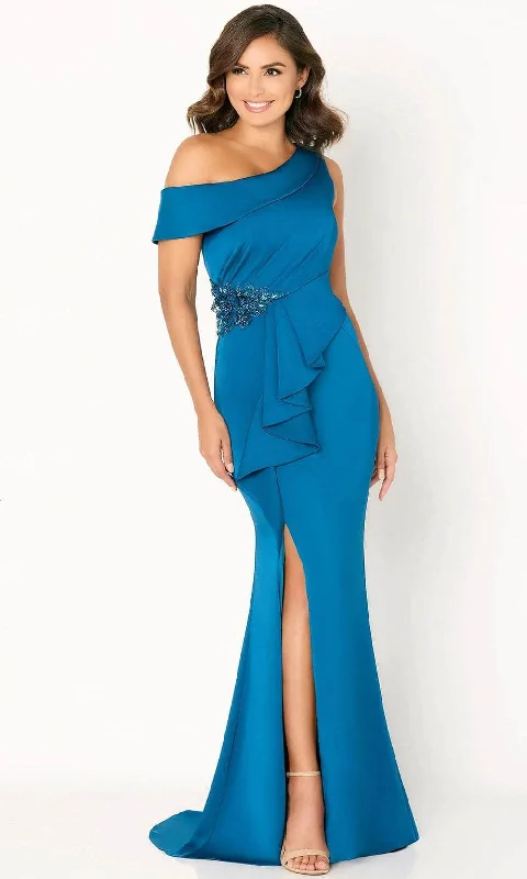 Cameron Blake CB782 - One Shoulder Draped Evening Dress